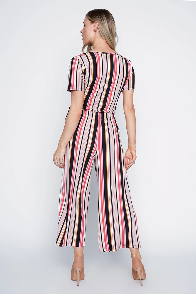 Le pantalon gaucho à rayures