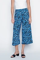 Le pantalon gaucho à imprimé animalier