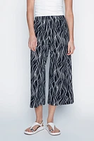 Le pantalon gaucho imprimé à pois multiples
