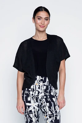 Le cardigan texturé