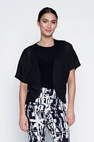 Textured cardigan
