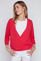 Le cardigan à trois usages