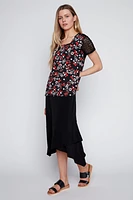 Hearts print top