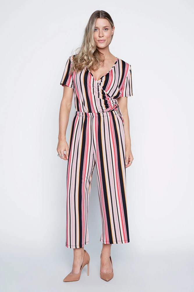 Stripe cross over top
