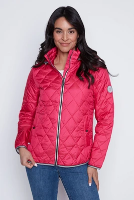 Lilje diamond quilt jacket