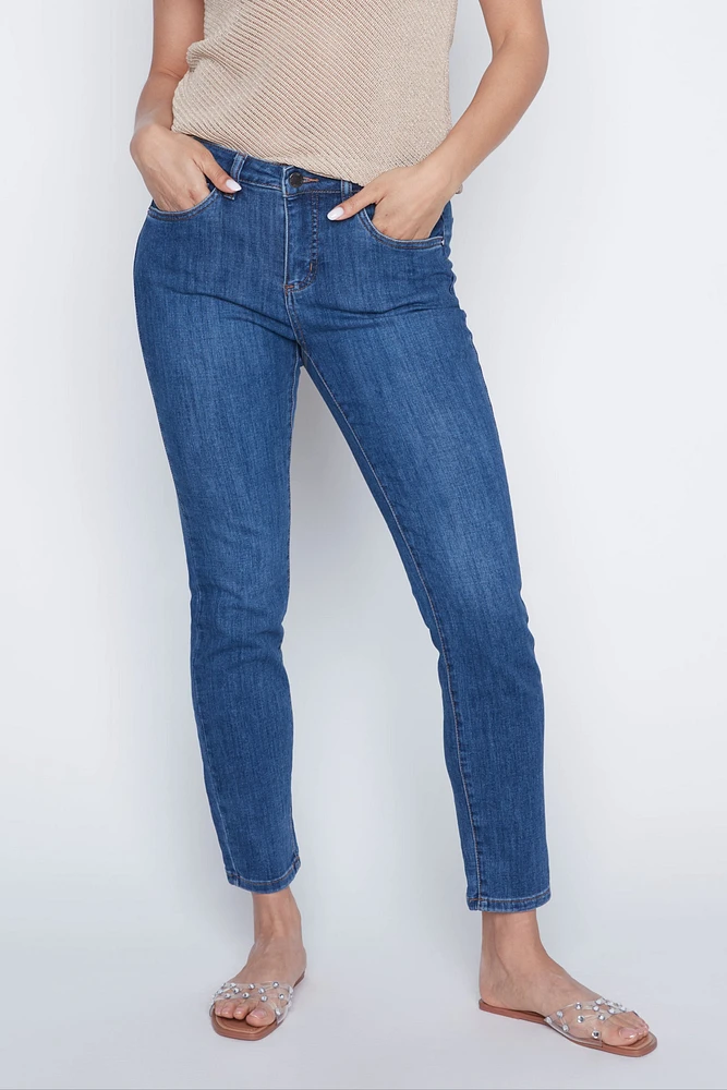 Olivia slim leg jean