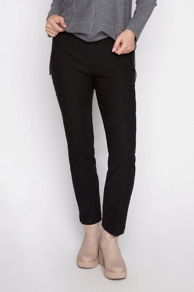 Solid bengaline pant