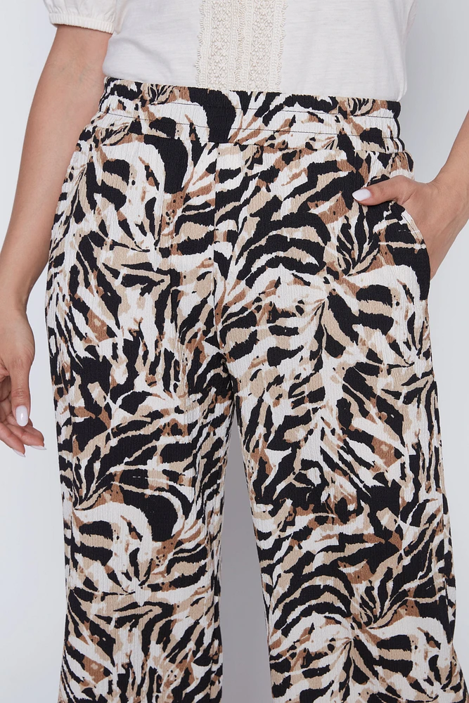 Animal print pant