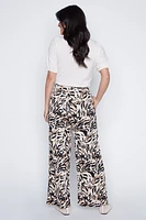 Animal print pant