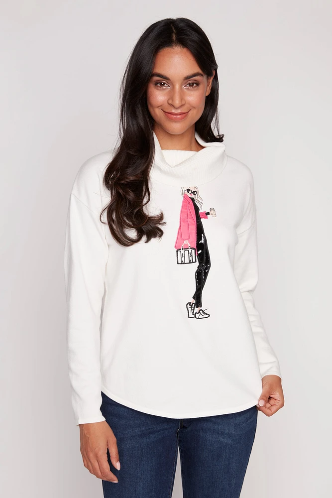 Girl on the move sweater