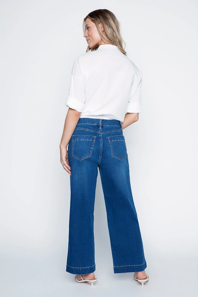 Le jean jambe large Audrey