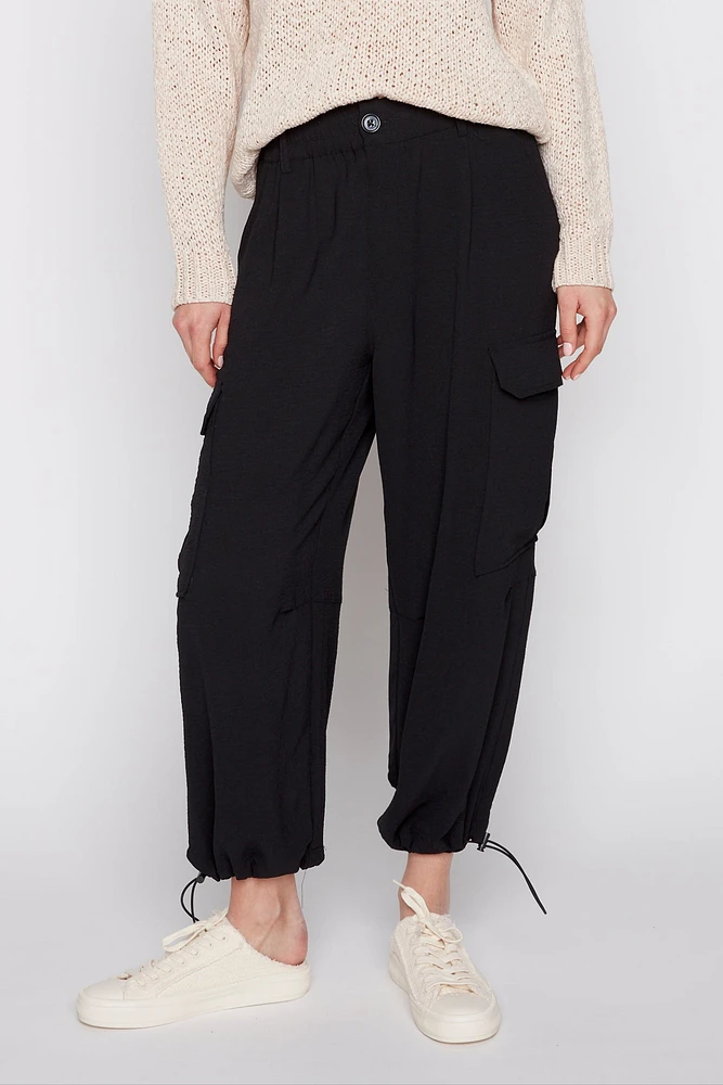 Wide leg cargo pant