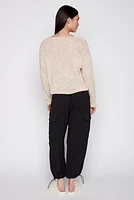 Wide leg cargo pant