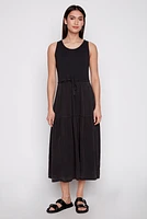 Mix media dress