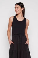Mix media dress
