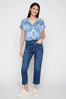 Audrey straight leg jean