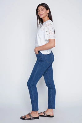 Suzanne straight leg jean