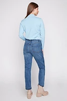 Suzanne embroidery ankle jean