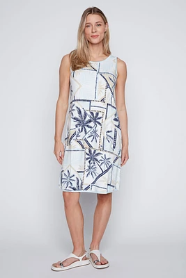 Reversible printed dress