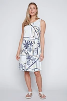 Reversible printed dress