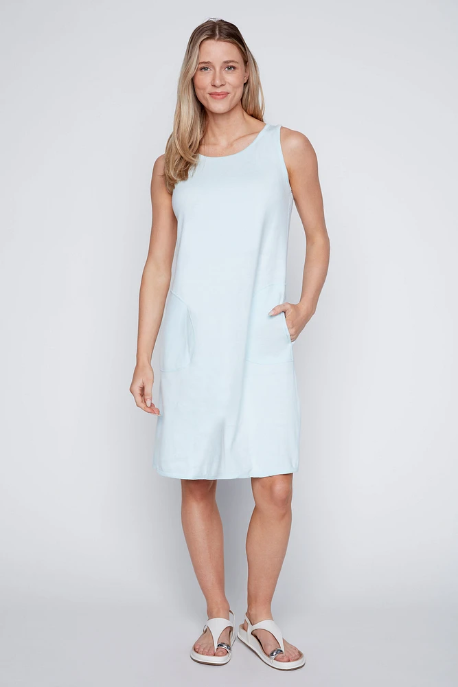 Reversible printed dress
