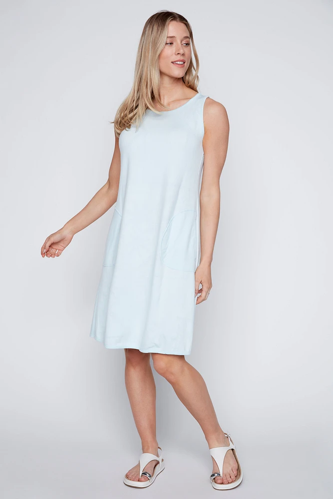 Reversible printed dress