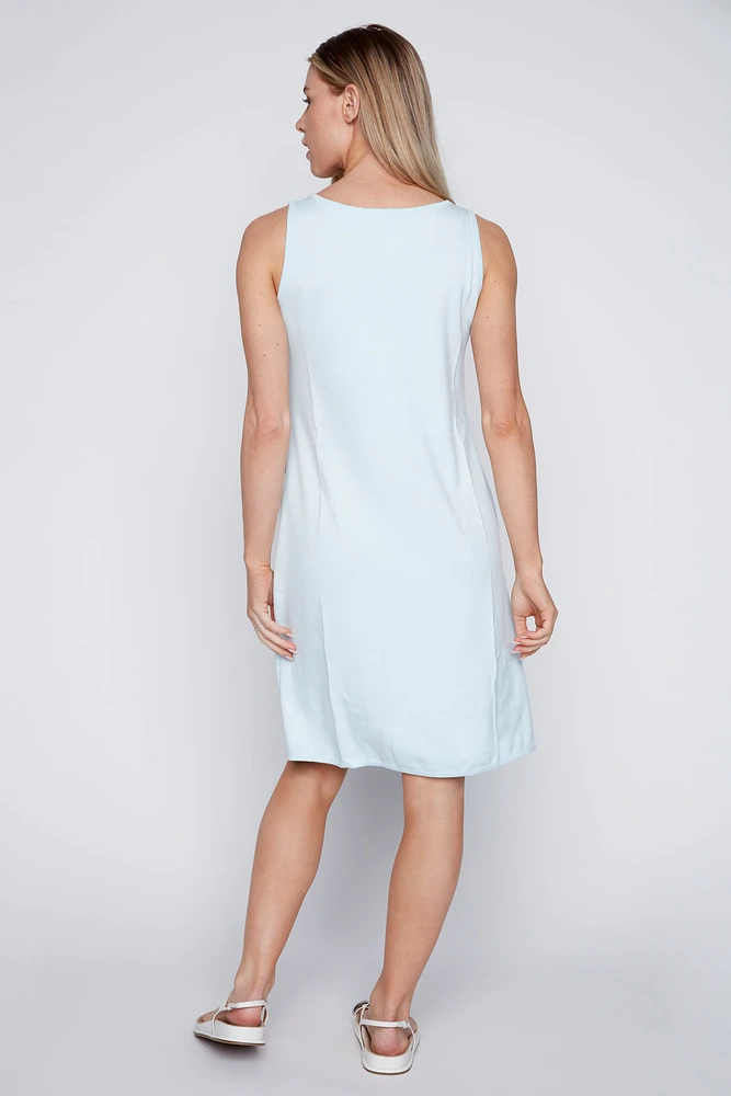 Reversible printed dress