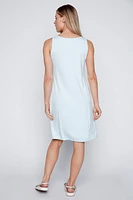 Reversible printed dress