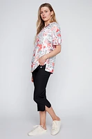 Henley newspaper print top