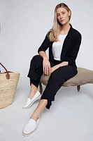 Solid air flow cardigan