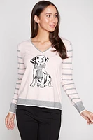 Dalmatian portrait top