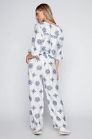 Le pantalon palazzo imprimé