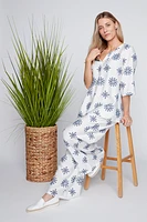 Le pantalon palazzo imprimé