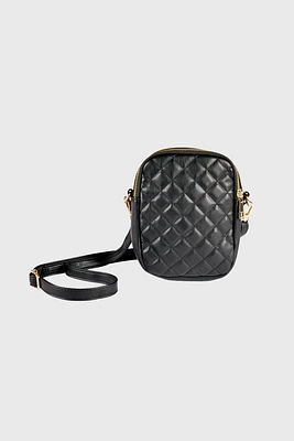 Quilted crossbody bag