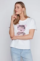 Le t-shirt imprimé ourson