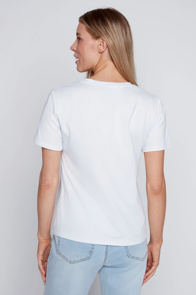 Le t-shirt imprimé ourson