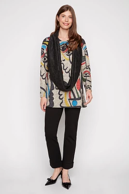 Picasso print tunic