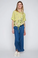 La blouse imprimé fleuri