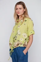 La blouse imprimé fleuri