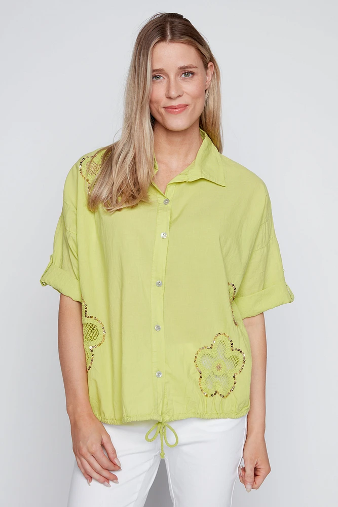 La blouse en coton