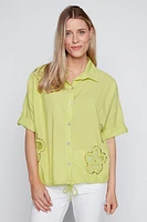 La blouse en coton
