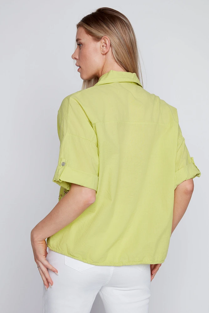 La blouse en coton
