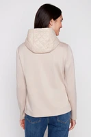 La veste à capuche matelassée