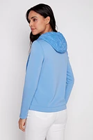 La veste à capuche matelassée