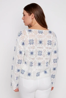 Le pull au crochet