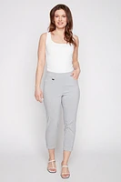 Turn cuff capri