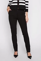 Straight leg knit pant