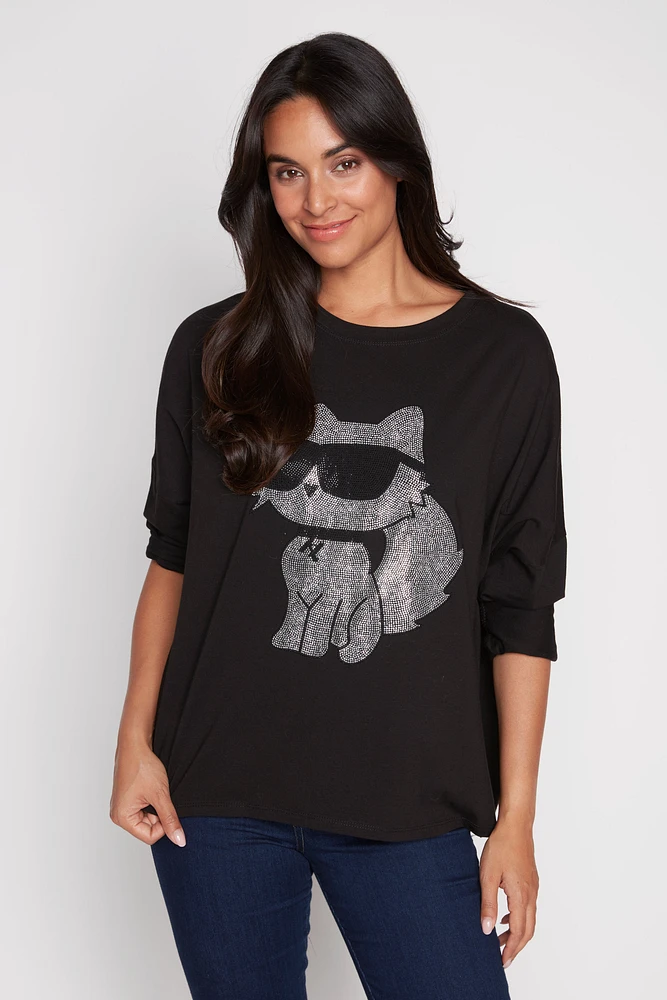 Cool cat top