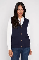 Button front vest