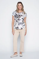 Le t-shirt imprimé animal